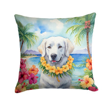 Load image into Gallery viewer, Kuvasz Luau Throw Pillow