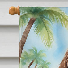 Load image into Gallery viewer, Labradoodle Luau House Flag
