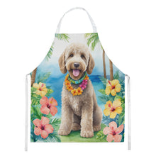 Load image into Gallery viewer, Labradoodle Luau Apron – Artist-Designed Kitchen, BBQ &amp; Craft Apron