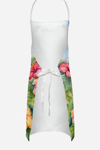 Load image into Gallery viewer, Chocolate Labrador Retriever Luau Apron – Artist-Designed Kitchen, BBQ &amp; Craft Apron