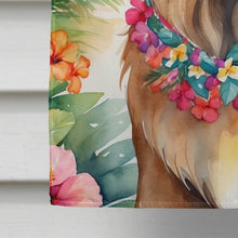 Load image into Gallery viewer, Leonberger Luau House Flag