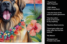 Load image into Gallery viewer, Leonberger Luau Kitchen Towel