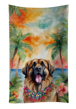 Load image into Gallery viewer, Leonberger Luau Kitchen Towel