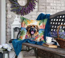 Load image into Gallery viewer, Leonberger Luau Throw Pillow