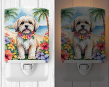 Load image into Gallery viewer, Lhasa Apso Luau Ceramic Night Light