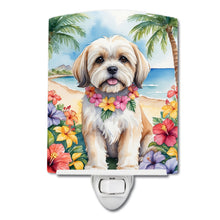 Load image into Gallery viewer, Lhasa Apso Luau Ceramic Night Light