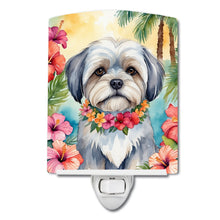 Load image into Gallery viewer, Lhasa Apso Luau Ceramic Night Light