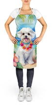 Load image into Gallery viewer, Maltese Luau Apron – Artist-Designed Kitchen, BBQ &amp; Craft Apron