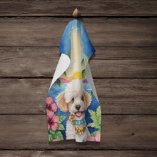 Load image into Gallery viewer, Maltipoo Luau Kitchen Towel
