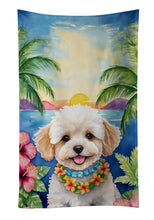 Load image into Gallery viewer, Maltipoo Luau Kitchen Towel