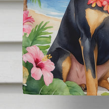 Load image into Gallery viewer, Manchester Terrier Luau House Flag