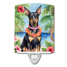 Load image into Gallery viewer, Manchester Terrier Luau Ceramic Night Light