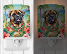 Load image into Gallery viewer, Mastiff Luau Ceramic Night Light
