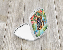 Load image into Gallery viewer, Mastiff Luau Compact Mirror – Stylish Purse Mirror with Artistic Covers