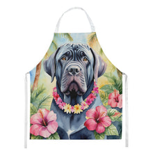 Load image into Gallery viewer, Neapolitan Mastiff Luau Apron – Artist-Designed Kitchen, BBQ &amp; Craft Apron