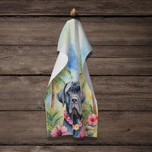 Load image into Gallery viewer, Neapolitan Mastiff Luau Kitchen Towel