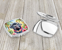 Load image into Gallery viewer, Neapolitan Mastiff Luau Compact Mirror – Stylish Purse Mirror with Artistic Covers