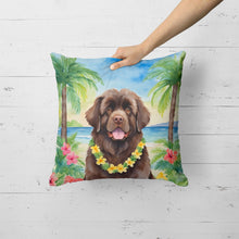 Load image into Gallery viewer, Newfoundland Luau Throw Pillow