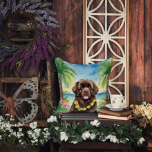 Load image into Gallery viewer, Newfoundland Luau Throw Pillow