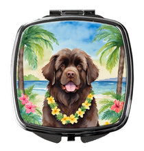 Load image into Gallery viewer, Newfoundland Luau Compact Mirror – Stylish Purse Mirror with Artistic Covers