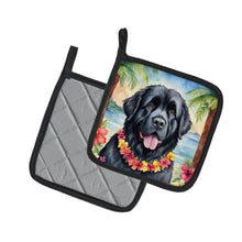 Load image into Gallery viewer, Newfoundland Luau Pot Holders - Set of 2 Decorative Kitchen Helpers | Made in the USA