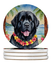 Load image into Gallery viewer, Newfoundland Luau Large Sandstone Coasters Pack of 4