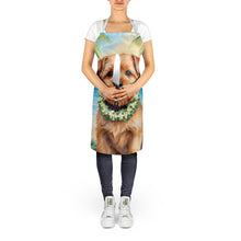 Load image into Gallery viewer, Norfolk Terrier Luau Apron – Artist-Designed Kitchen, BBQ &amp; Craft Apron