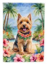 Load image into Gallery viewer, Norwich Terrier Luau House Flag