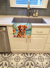 Load image into Gallery viewer, Nova Scotia Duck Tolling Retriever Luau Kitchen Towel