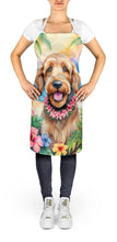 Load image into Gallery viewer, Otterhound Luau Apron – Artist-Designed Kitchen, BBQ &amp; Craft Apron