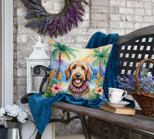 Load image into Gallery viewer, Otterhound Luau Throw Pillow