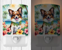 Load image into Gallery viewer, Papillon Luau Ceramic Night Light
