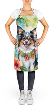 Load image into Gallery viewer, Papillon Luau Apron – Artist-Designed Kitchen, BBQ &amp; Craft Apron