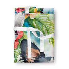 Load image into Gallery viewer, Papillon Luau Apron – Artist-Designed Kitchen, BBQ &amp; Craft Apron