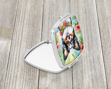 Load image into Gallery viewer, Papillon Luau Compact Mirror – Stylish Purse Mirror with Artistic Covers