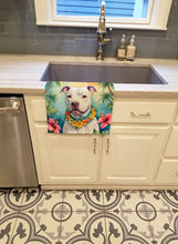 Load image into Gallery viewer, Pit Bull Terrier Luau Kitchen Towel