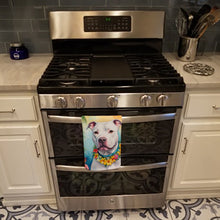 Load image into Gallery viewer, Pit Bull Terrier Luau Kitchen Towel