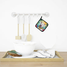 Load image into Gallery viewer, Pit Bull Terrier Luau Pot Holders - Set of 2 Decorative Kitchen Helpers | Made in the USA