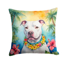 Load image into Gallery viewer, Pit Bull Terrier Luau Throw Pillow
