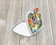 Load image into Gallery viewer, Pit Bull Terrier Luau Compact Mirror – Stylish Purse Mirror with Artistic Covers