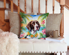 Load image into Gallery viewer, Pointer Luau Throw Pillow - 14x14 Decorative Pillow – Art for Your Home &amp; Patio