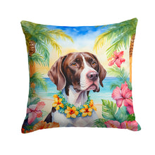 Load image into Gallery viewer, Pointer Luau Throw Pillow