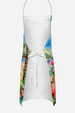 Load image into Gallery viewer, Pomeranian Luau Apron – Artist-Designed Kitchen, BBQ &amp; Craft Apron