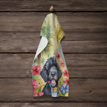 Load image into Gallery viewer, Portuguese Water Dog Luau Kitchen Towel