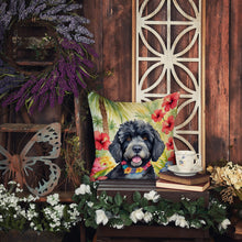 Load image into Gallery viewer, Portuguese Water Dog Luau Throw Pillow