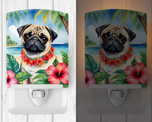 Load image into Gallery viewer, Pug Luau Ceramic Night Light
