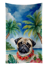 Load image into Gallery viewer, Pug Luau Kitchen Towel
