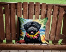 Load image into Gallery viewer, Puli Luau Throw Pillow - 14x14 Decorative Pillow – Art for Your Home &amp; Patio