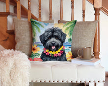 Load image into Gallery viewer, Puli Luau Throw Pillow - 14x14 Decorative Pillow – Art for Your Home &amp; Patio
