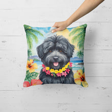 Load image into Gallery viewer, Puli Luau Throw Pillow
